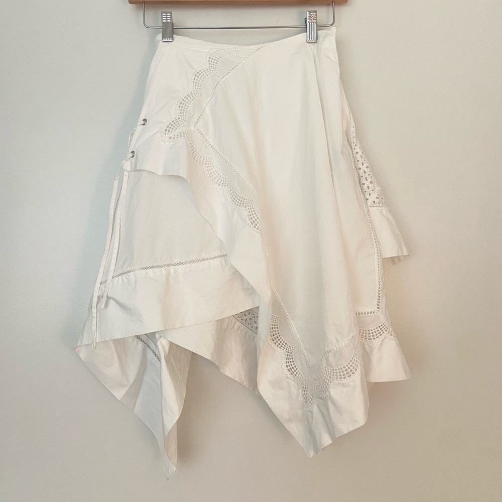 3.1 Phillip Lim cotton embroidered skirt. Size 0.